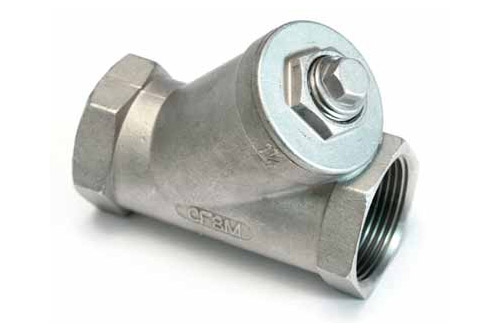 800 PSI Paslanmaz Y Tipi Dişli Filtre